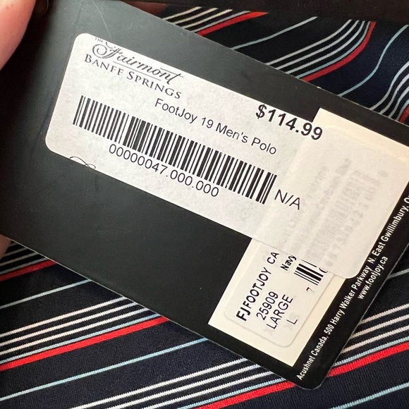 FootJoy Banff Springs Golf Club Men’s Polo - Picture 5 of 6